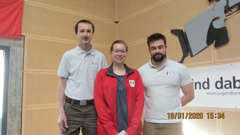 Pistole Elite-Gruppe: 1. KSBL 1 (Sandro Loetscher, Philipp Wild, Tanja Spiess); 3. SOSV 1 (Marc Wüthrich, Matthias Saladin, Markus Abt)