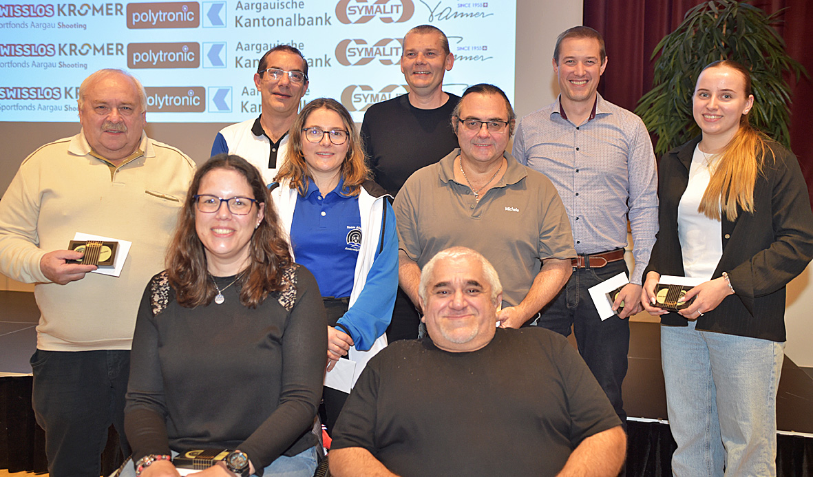 Ehrungs- und Funktionärsanlass des AGSV in Lupfig